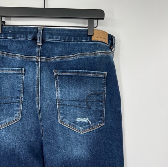 American Eagle Outfitters Blue Ankle Jeans - Picture 7 of 11